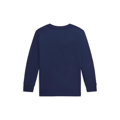 Dog-Print Cotton Long Sleeve Tee (Toddle/Little Kid)