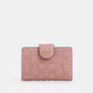 Coach Outlet Medium Corner Zip Wallet With Signature Rivets