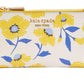 Morgan Sunshine Floral Printed Pvc Small Slim Bifold Wallet