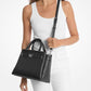 Reed Large Pebbled Leather Satchel