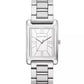 Women's Essex Silver-Tone Stainless Steel Watch, 26x36mm