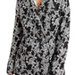 Kylie Floral Blazer In Black