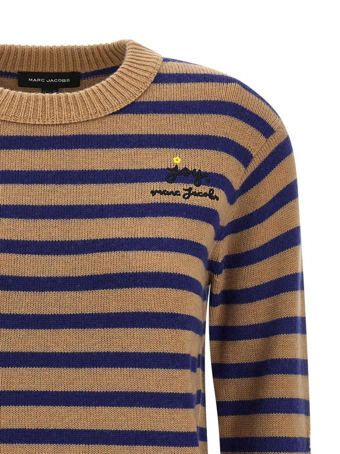 Marc Jacobs Joy Striped Crewneck Jumper