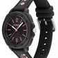 Women's Kitt Black Silicone Strap Watch, 35.4mm