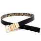 Women's Reversible Snake Pattern Belt