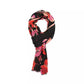 Women's Fall Poppies Wool Oblong Scarf