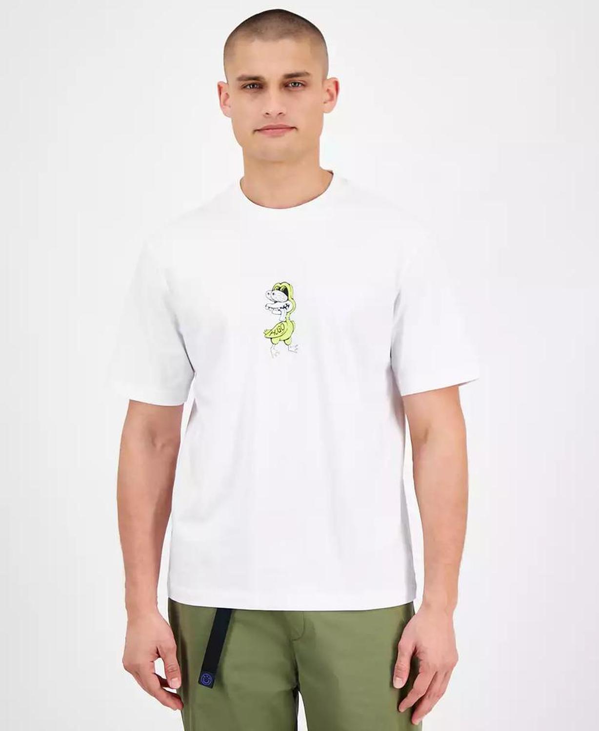 Men's Cotton Logo Graphic T-Shirt