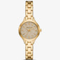 Mini Aspyn Pavé Gold-Tone Watch