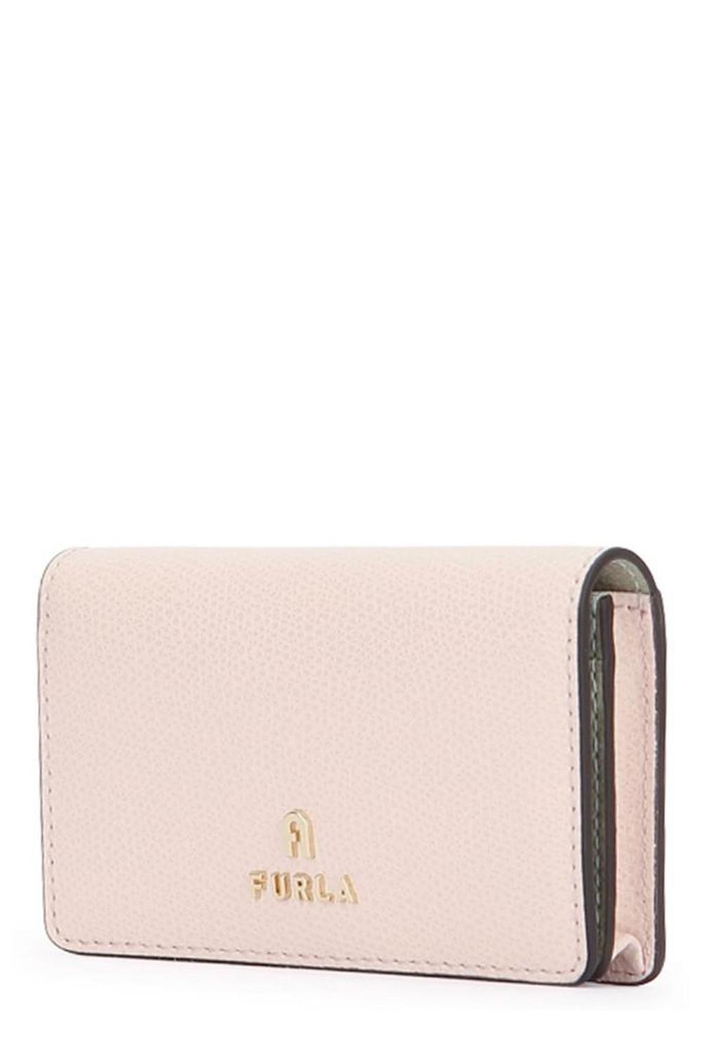 Furla Camelia Logo Lettering Wallet
