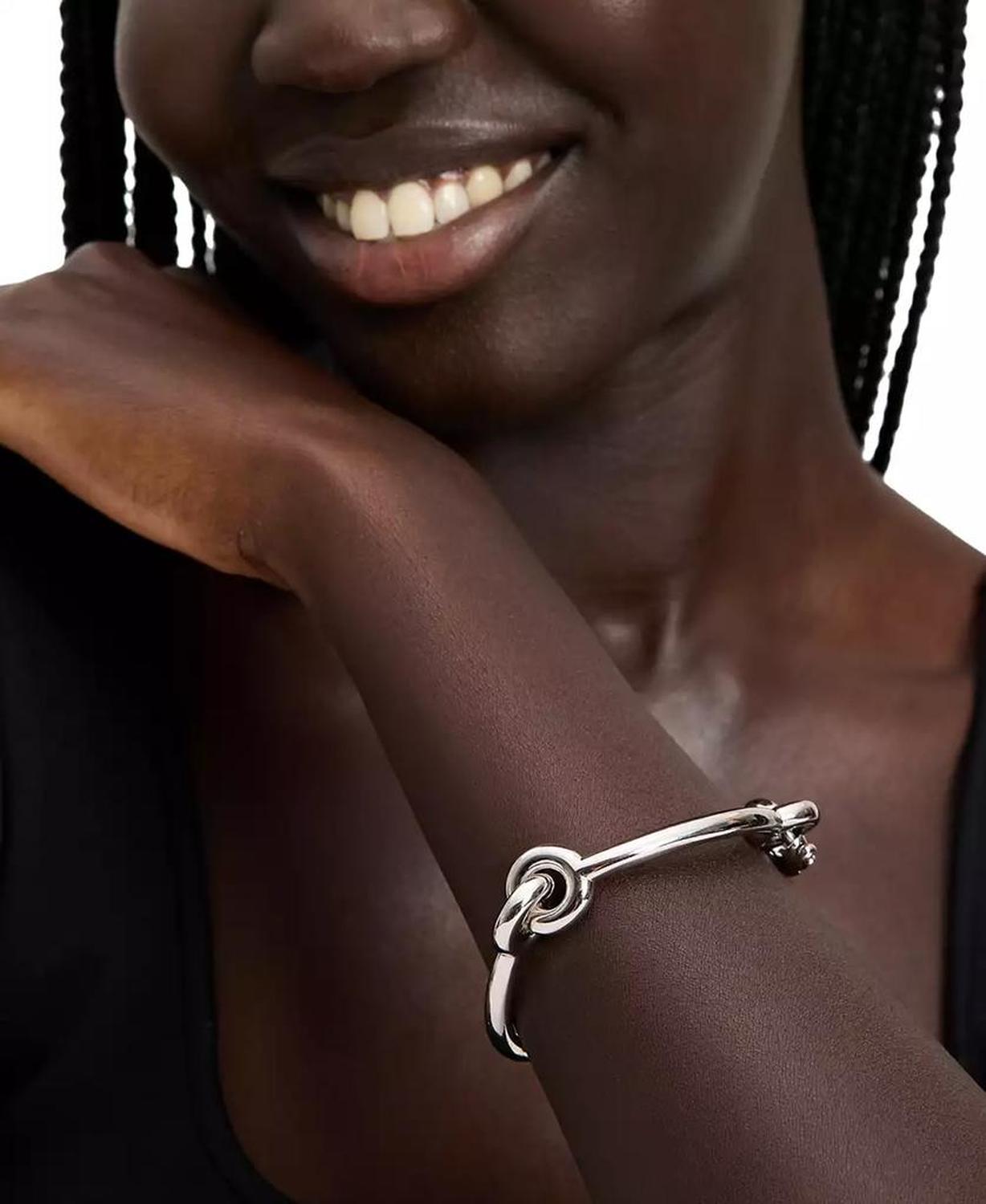 Interlock Bangle Bracelet