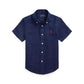 Linen Short Sleeve Shirt (Toddler/Little Kid)