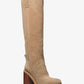 Houston Suede Block Heel Boot