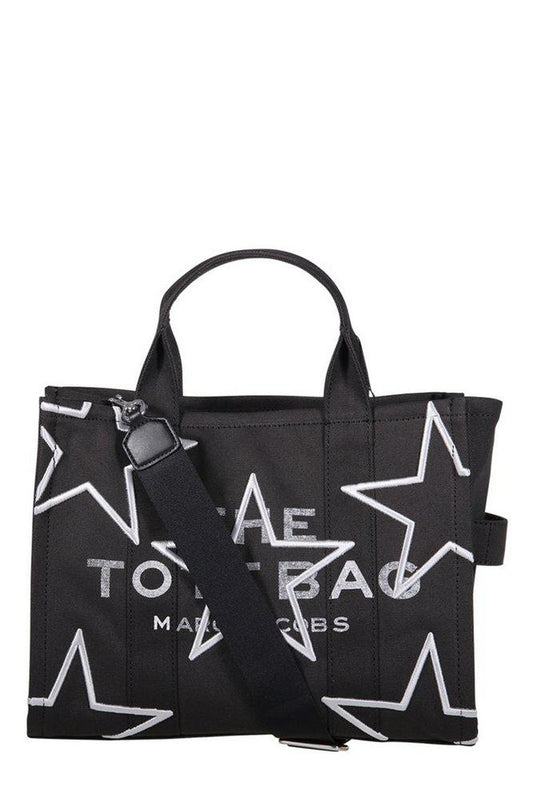 Marc Jacobs The Star Logo Printed Medium Tote Bag