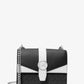 Greenwich Small Color-Block Signature Logo Crossbody Bag