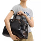 Soft Empire Large Leather Carryall Bag 40