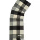 Women's Wool Checkered Fringe-Trim Scarf