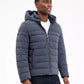 Men's Dressy Hooded Stretch Packable Jacket