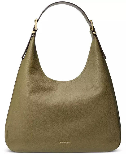 Nolita Large Leather Hobo Shoulder Bag