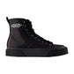 The High Top Sneakers - Synthetic - Black