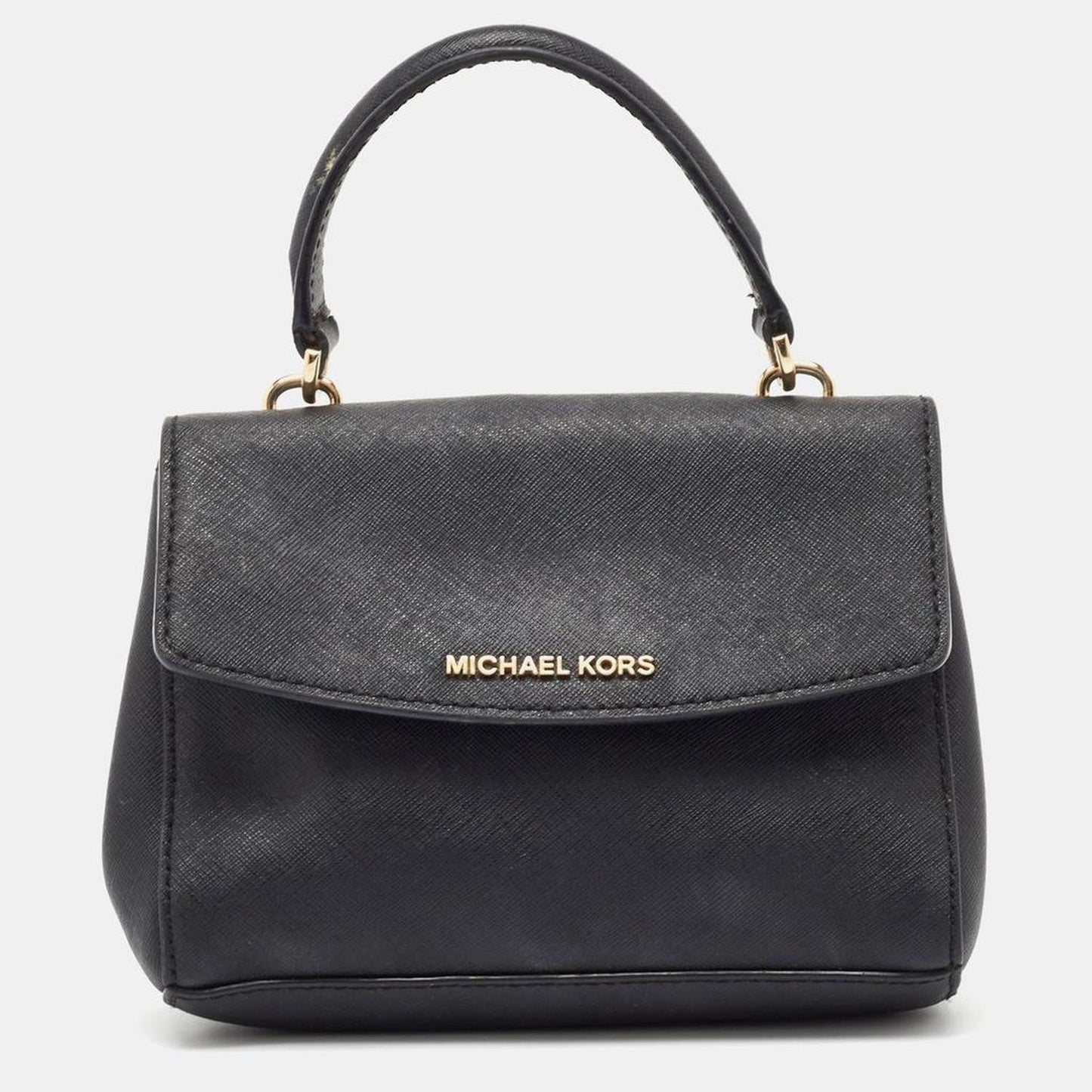 Leather Mini Ava Top Handle Bag