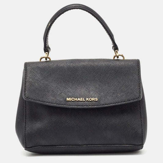 Leather Mini Ava Top Handle Bag