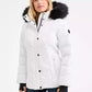 Women's Faux-Fur-Trim Hooded Puffer Coat, Exclusively at Macy's