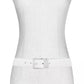 Micheal Kors Women's Flattened Edge Reversible Belt