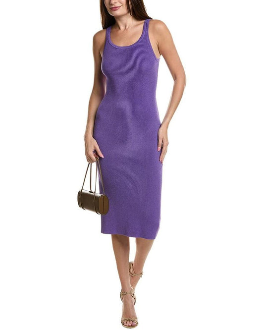 Ribbed Sheath Dress