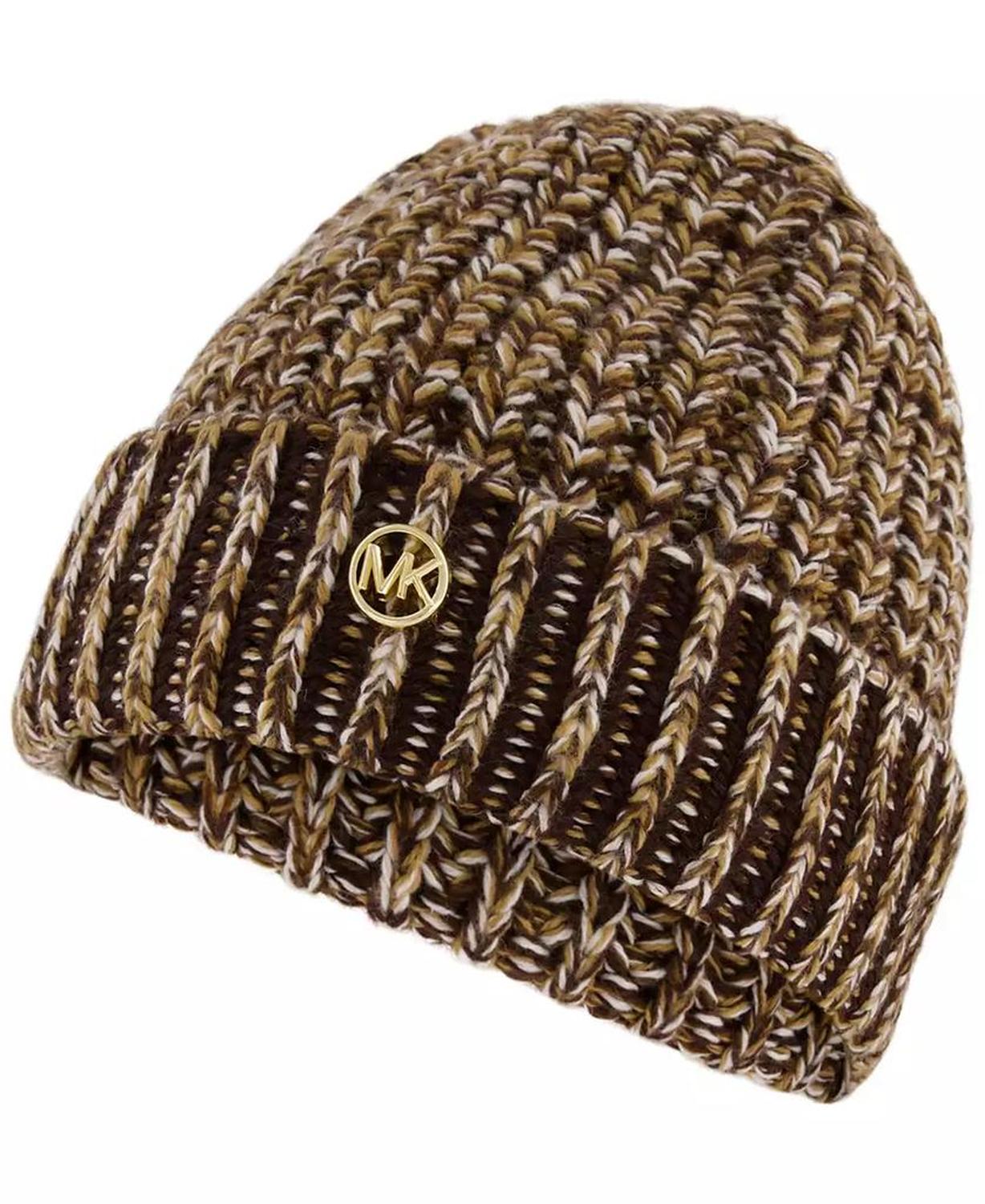 Women's Plaited Marl Cuff Beanie