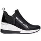 Willis Knit Trainer Wedge Sneakers