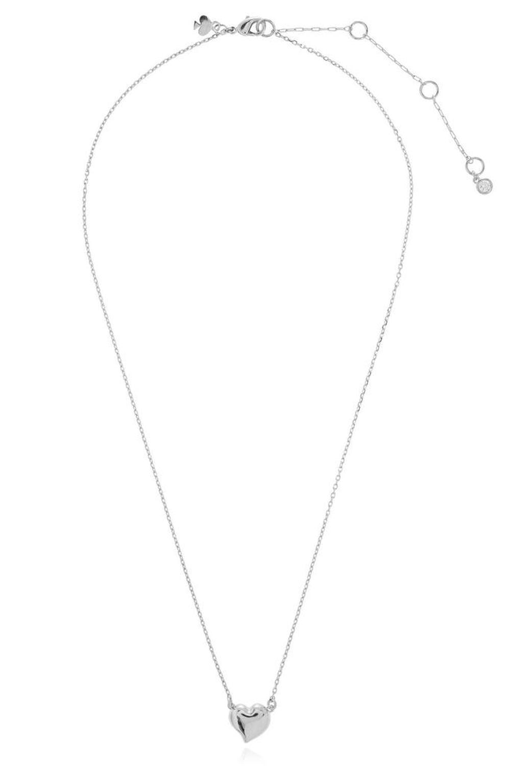 Kate Spade Heart Shaped Embellished Necklace