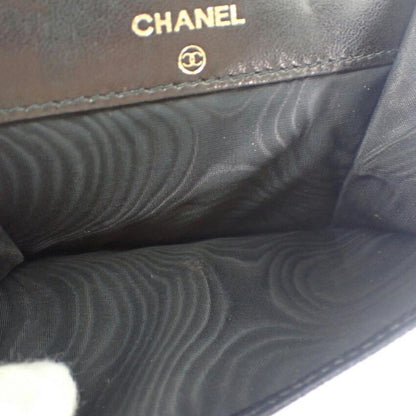 Chanel Logo Cc  Leather Wallet  (Pre-Owned)