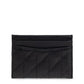 Coach Logo Plaque Quilted Card Case