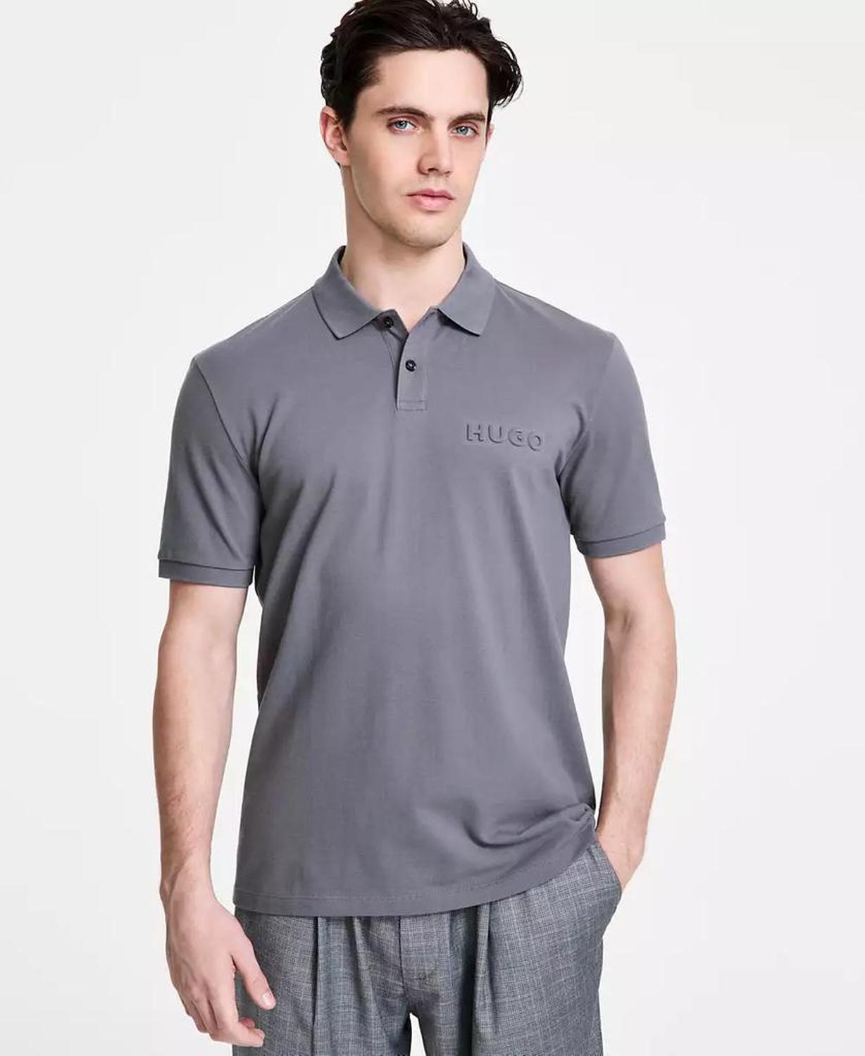 Men's Regular-Fit Dalunos Logo Polo Shirt