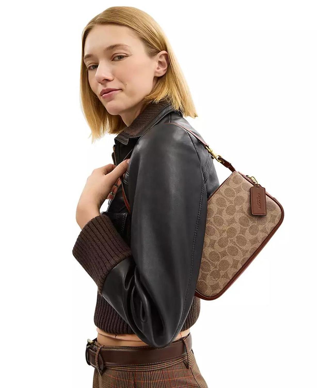 Women's Zip Top Plaza Mini Shoulder Bag