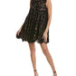 Lace Silk-Lined Swing Dress