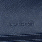 Michael Kors Leather Jet Set Travel Wallet On Chain