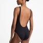 Studded One-Piece Swimsuit