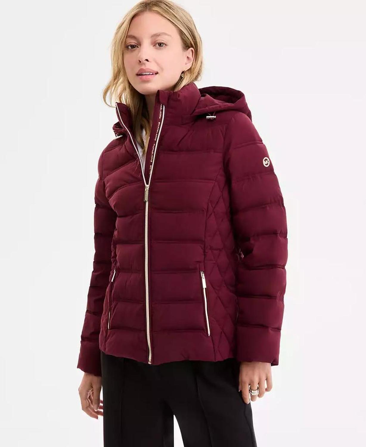 Women's Hooded Packable Puffer Coat, Exclusively at Macy's, P/XXS-XX