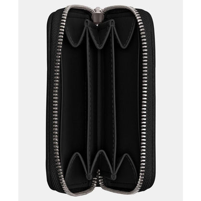 Boxed Signature Jacquard Zip-Around Card Case