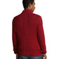 Long Sleeve Cotton Cable 1/2 Zip