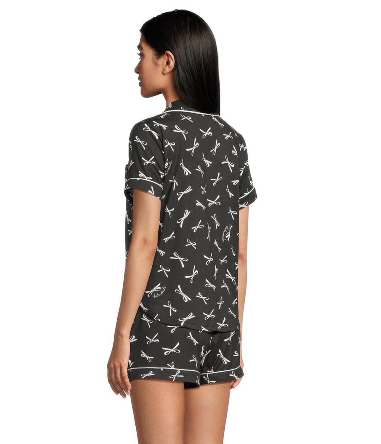 Short Sleeve Boxer PJ Set