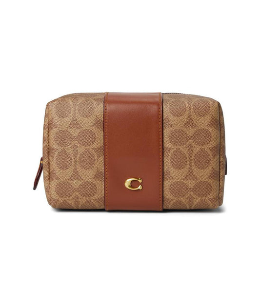 Essential Cosmetic Pouch In Signature Canvas