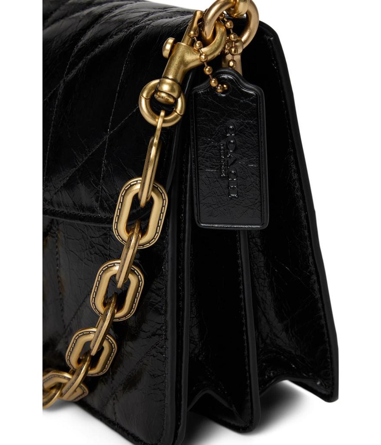 Chain Tabby Shoulder Bag With Quilting