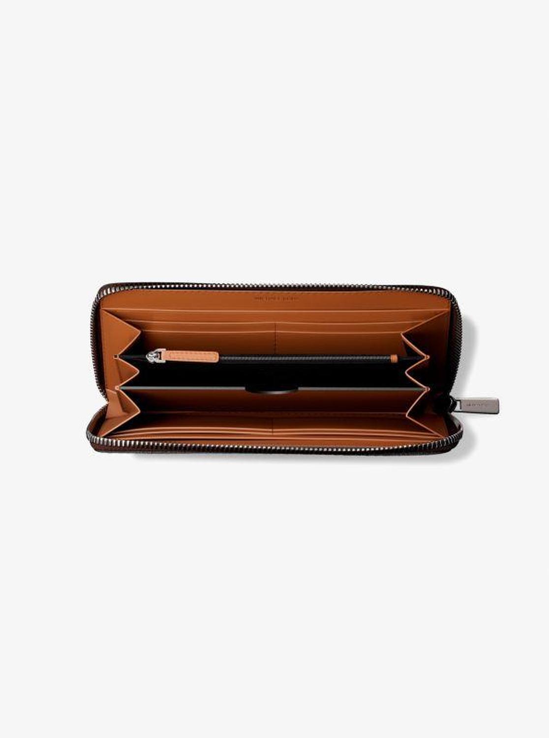 Cooper Signature Logo Zip-Around Wallet