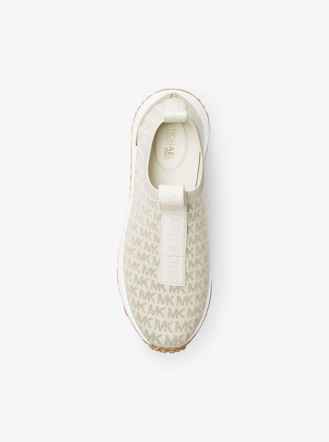 Bodie Metallic Logo Knit Slip-On Sneaker