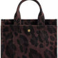 Leopard Print Cargo Mini Tote Bag