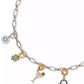 One In A Million Chain Charm Necklace, 16" + 3" extender