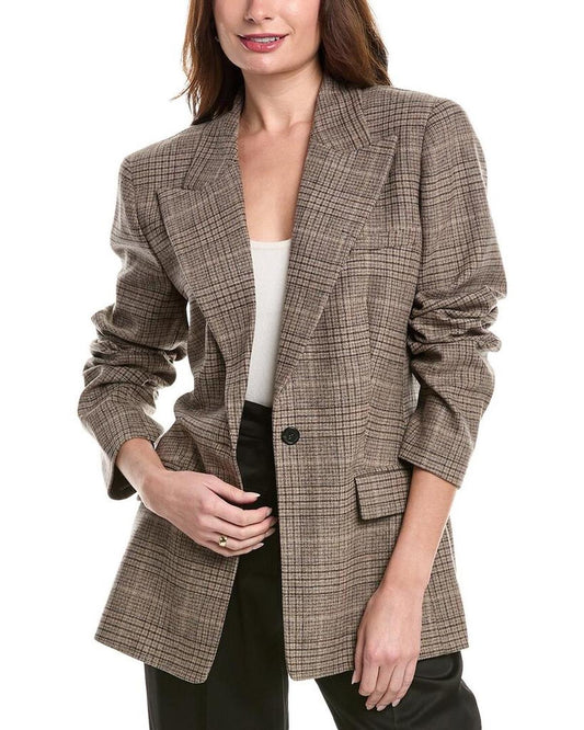 Georgina Wool-Blend Blazer