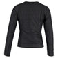 Quilted Jacket with Studs in Black Nylon